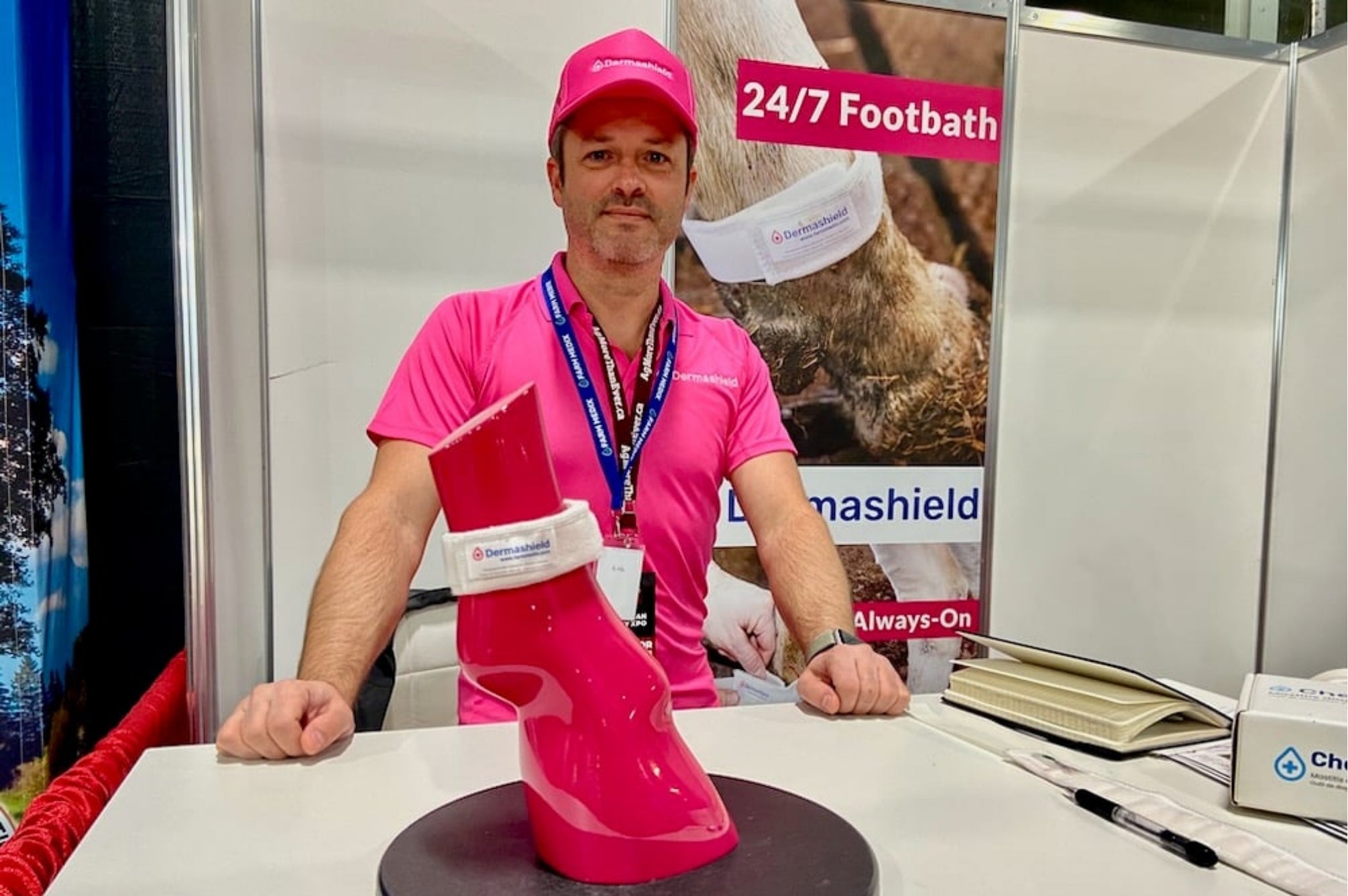 Stride-On Introduced to Canadian Farmers